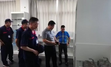 2022年7月4日，副市長詹福章一行前（qián）來我公司檢查指導